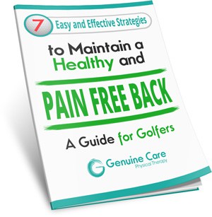 Back Pain Golf
